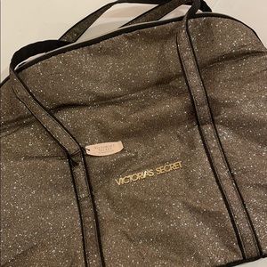 Victoria’s Secret Large Gold Duffel Tote